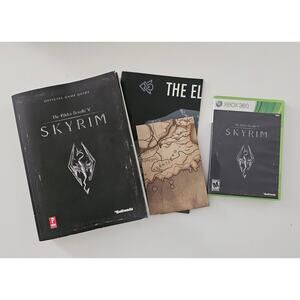 Xbox 360 Skyrim: The Elder Scrolls V - Game & Official Guide